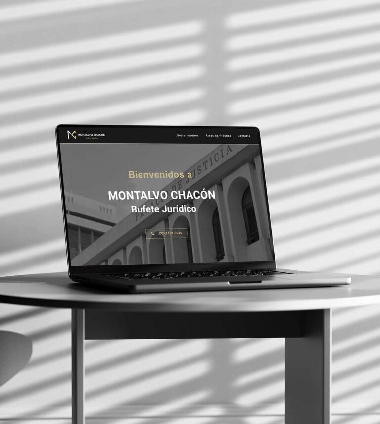 Diseño web bufete jurídico Guatemala